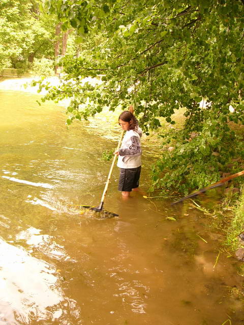 На работе в Тригорском