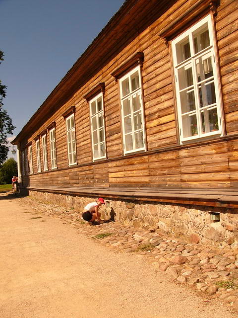 На работе в Тригорском