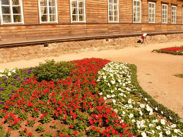 На работе в Тригорском