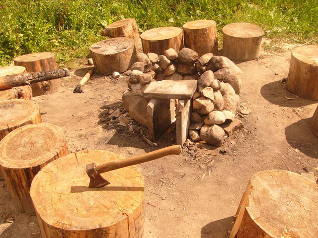 Место сбора нашего отряда