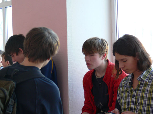 Перед награждением